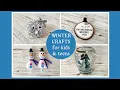 Easy and adorable WINTER CRAFTS for kids and teens Dollar Store Crafts and a FREE printable
