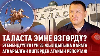 Таластагы таң калычтуу өзгөрүүлөр — бул репортажда