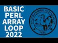 Perl Programming Tutorial - Foreach Array Looping Code 2022