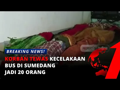 [BREAKING NEWS] Korban Kecelakaan Bus di Sumedang Bertambah Menjadi 20 Orang