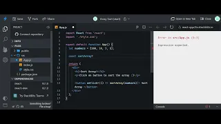 Sort Array React JavaScript