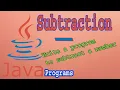 Java Programs Part-07 Subtraction Operators