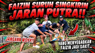JARAN INI GANGGUIN FAIZIN TERUS!! Ternyata Minta Di Bersihkan Tapi Putra Tidak Mengizinkan..