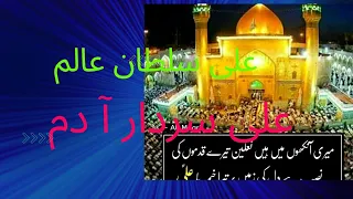 ali sultan e aalam manqabat by sultan king ali khan ali sultan e alam by sultan king ali khan
