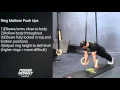 Monkey-Method Ring Maltese Push Ups