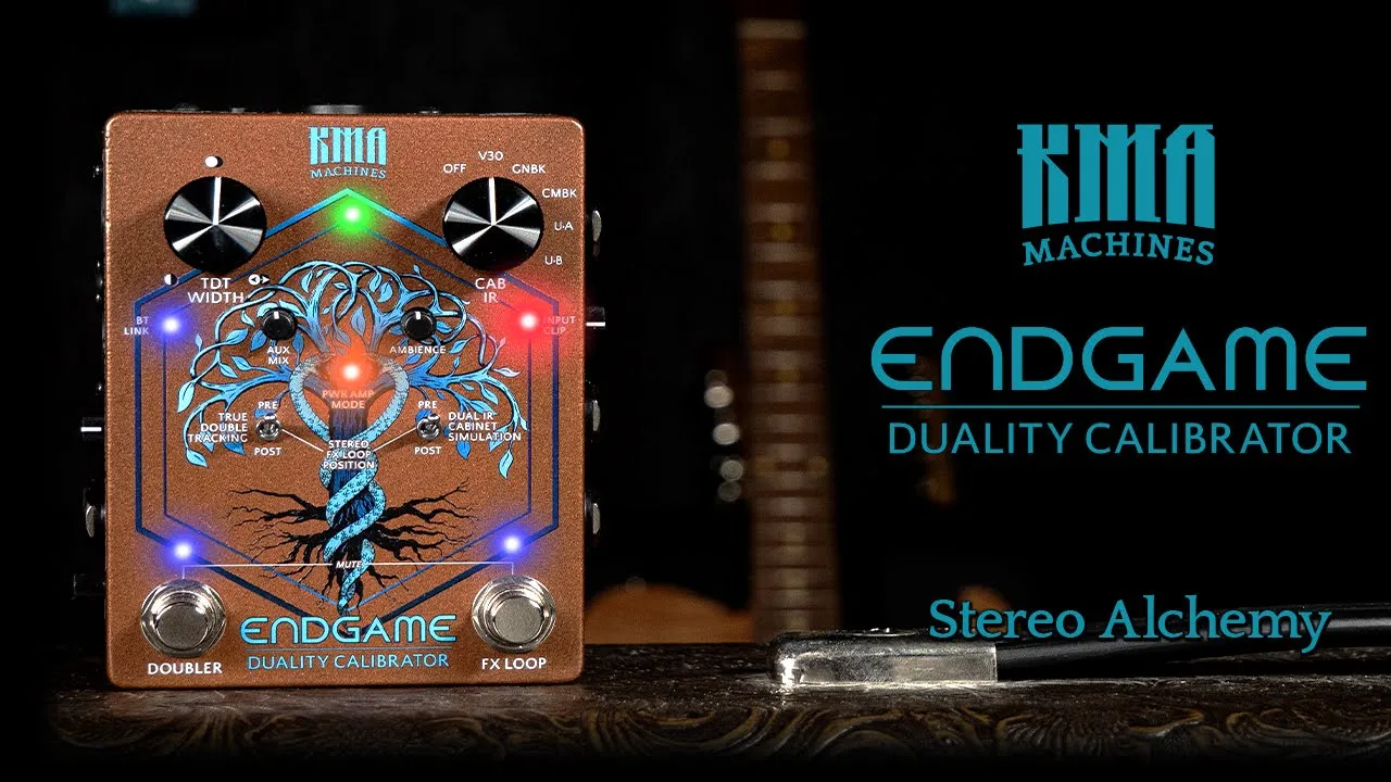 KMA Machines ENDGAME Duality Calibrator Pedal - Vintage King