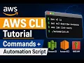 20 AWS CLI Tutorial Commands Automation Script