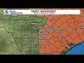 Heat Advisory in effect through Sunday amid August heat wave KENS 5 Weather Impact Forecast