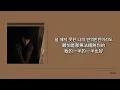 [韓繁中字] 반의반 (Honestly) - 이우 (LEEWOO)
