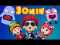 Download Lagu Super Catchers! (Chicky, Cha-Cha, Lya-Lya \u0026 Boom-Boom) | Mega Compilation | D Billions Kids Songs