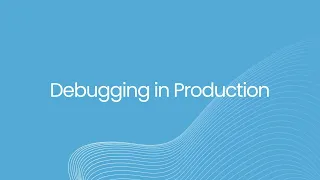 Debugging Live Production Bugs with FusionReactor
