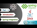 What is Spring Integration Part-1 Spring Integration Producer Consumer Message Channel