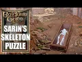 Baldur s Gate 3 - Sarin s Skeleton Puzzle