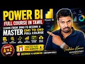 Power BI Full Course in Tamil Learn from Zero to become a Master End to End Full Course