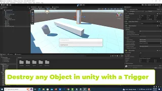Unity Destroy any Object in unity with a Trigger - Script Sncluded