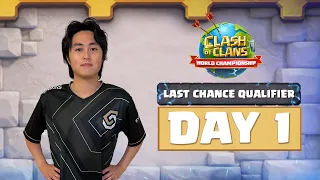 World Championship: Last Chance Qualifier | Day 1 | #ClashWorlds | Clash of Clans