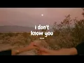 I Don t Know You - Noni