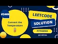 LC2469 Convert the Temperature