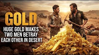 Huge Gold Makes Two Men Betray Each Other In Desert.#fyp #movie #film