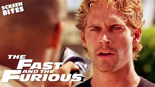 brian meets dom toretto for the first time the fast and the furious 2001 screen bites