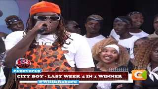 10 over 10 city boy performing live on stage