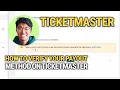 How To Verify Your Payout Method On Ticketmaster Ultimate Guide