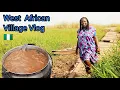Lagu Peaceful and Authentic African Village Life//Village Life in Western African Village