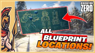 All Machine Blueprint Locations Generation Zero Collectable Guide