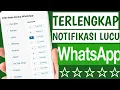 Download Lagu How to Download Funny Whatsapp Notifications