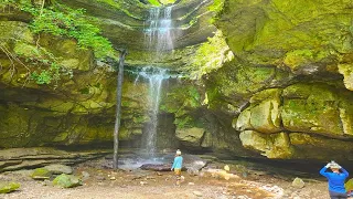 DO NOT Go Into The Cave Beneath This Waterfall