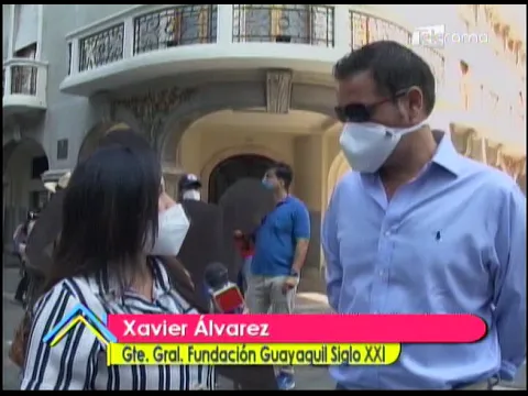 Se inauguran nuevos murales en el centro de Guayaquil por las fiestas de fundación