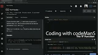 Codewars 8 kyu The If Function Javascript
