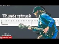 AC-DC - Thunderstruck Guitar Tutorial TAB