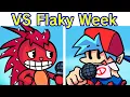 Friday Night Funkin' - VS Flaky FULL WEEK (FNF Mod/Hard) (Happy Tree Friends \u0026 Flippy)