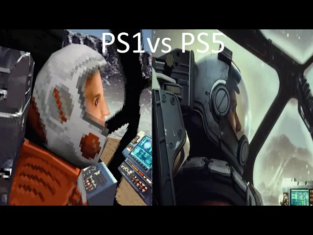 Starfield PS1 vs PS5 Comparison