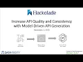 Increase API Quality and Consistency with Model-Driven API Generation