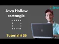 Java Hollow Rectangle Pattern - 2 Mehboob Codes