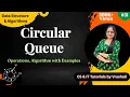 DSA 31 Circular Queue with Example Linear VS Circular Queue