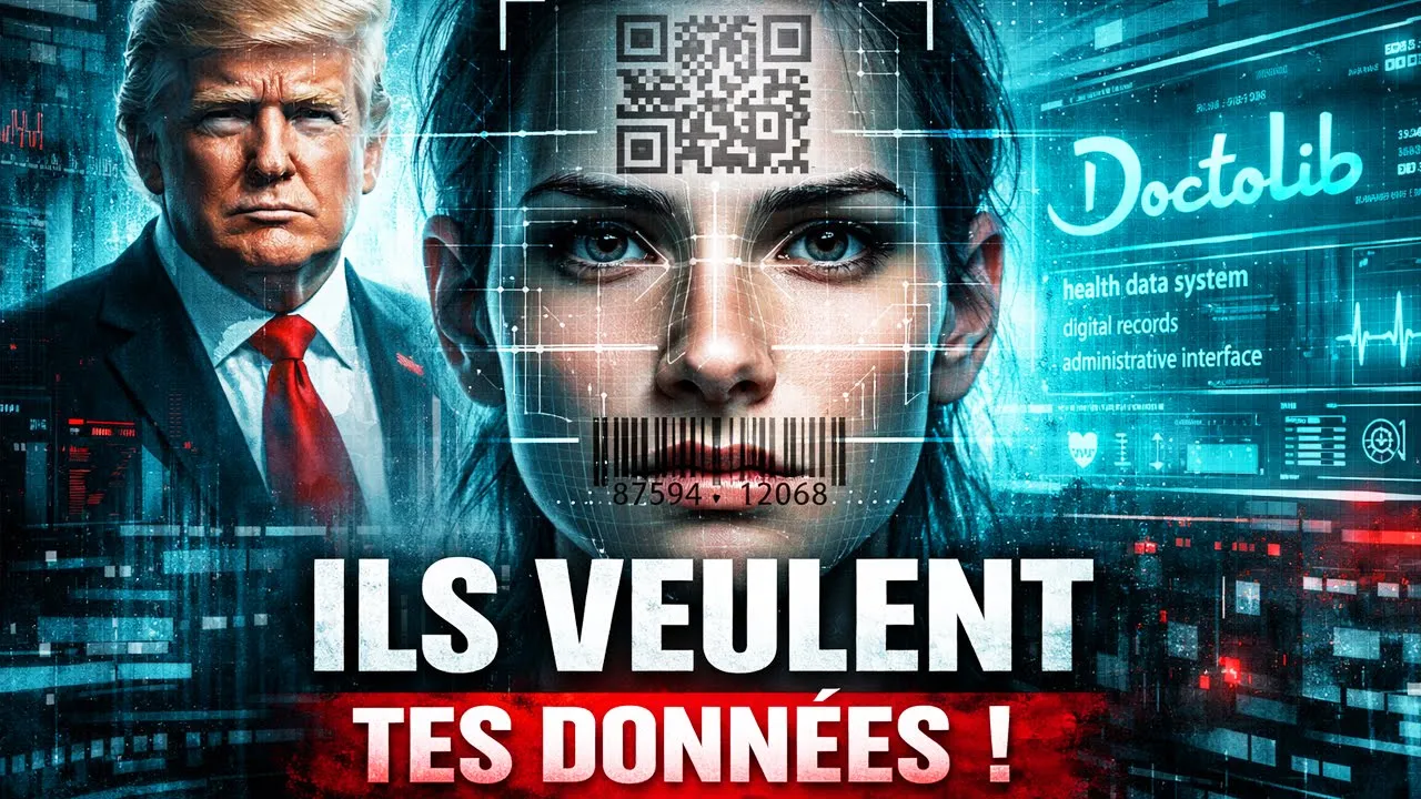 ⚠️Doctolib & Trump : scandale des données de santé ! Votre corps ne vous appartient plus