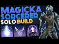 Magicka Sorcerer Solo Build MagSorc Solos Vet Stone Garden ESO U50