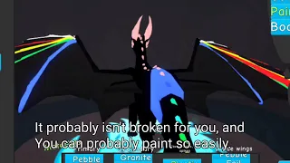 Creating a Rainbow Dragon in Roblox Dragons Life