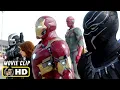 Download Lagu CAPTAIN AMERICA: CIVIL WAR (2016) Full Airport Battle Scene [HD] Marvel Clip