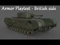 Armor only mode - British Side Post Scriptum Playtest