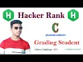 Grading Student in c program Hacker Rank Algorithms Solution Problem Solve - 07 Arman Hossain
