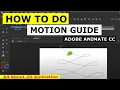 how to do Motion guide in Animate CC