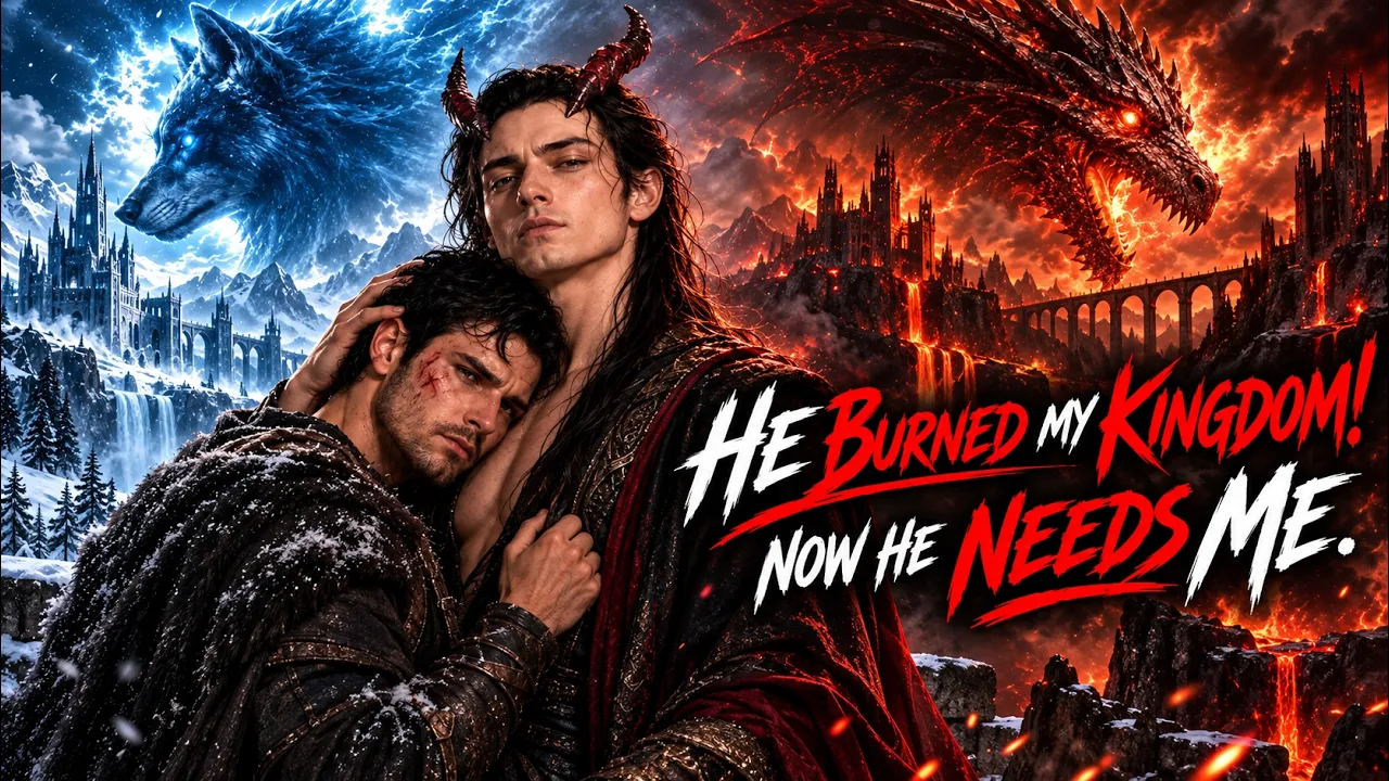 HE BURNED MY KINGDOM. NOW HE NEEDS ME.