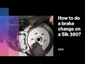 Download Lagu How to do a brake change on a Slk 350?