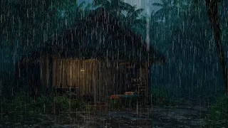 Soothing Rain Sounds For Deep Sleep - Relaxing Thunderstorm For Peaceful Rest