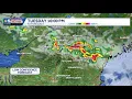 Hour-by-hour severe weather timeline for Vermont New York July 14 2026
