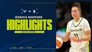 Highlights Jessica Shepard s Triple-Double Leads Wings Past Fire